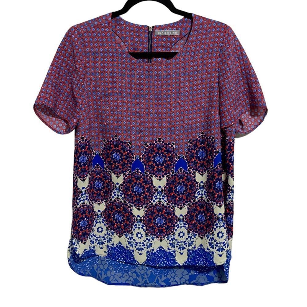 Daniel Rainn Printed Blouse